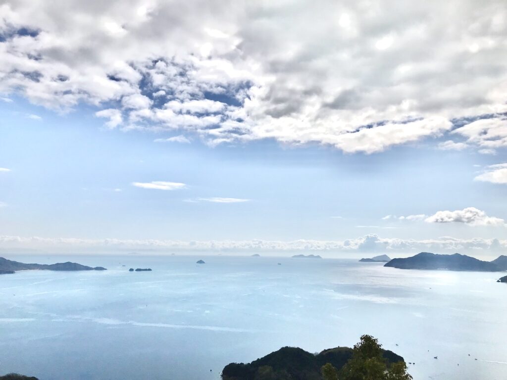 尾道市向島の展望台から